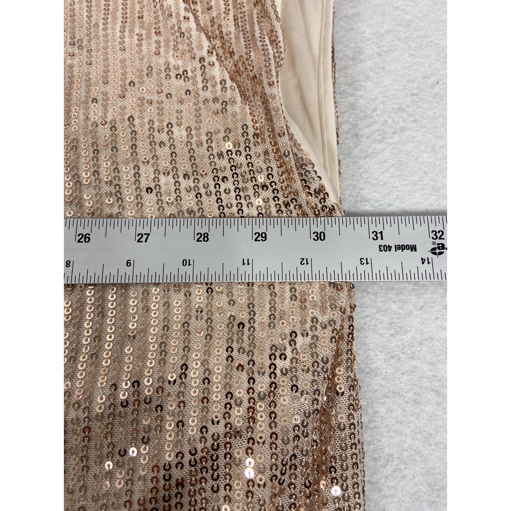 Torrid Top Women's 4 US 4X Rose Gold Off The Shoulder Sequin New - Picture 10 of 11